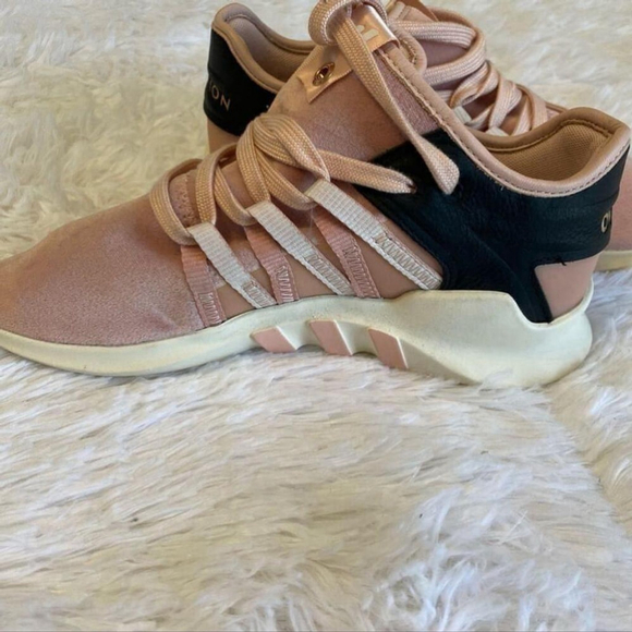 Adidas Shoes Fruition Overkill Pink Sneakers Size 5 1/2 - Picture 7 of 12